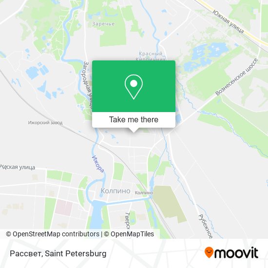 Рассвет map
