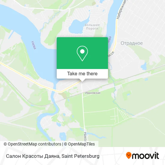 Салон Красоты Даяна map