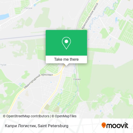Капри Логистик map
