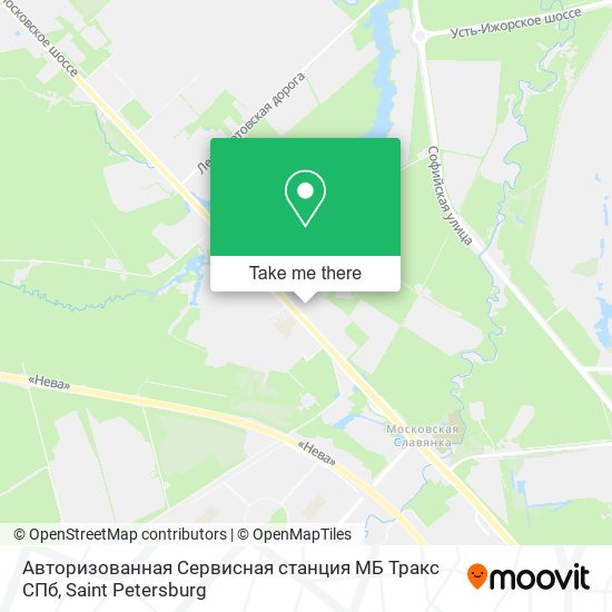 Авторизованная Сервисная станция МБ Тракс СПб map