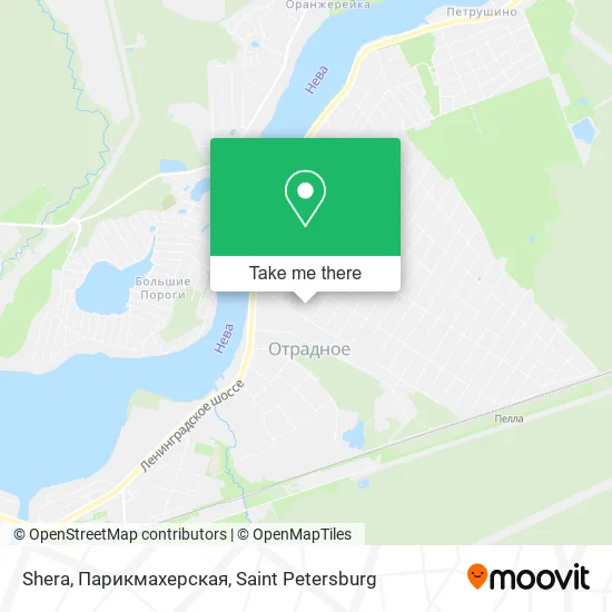 Shera, Парикмахерская map