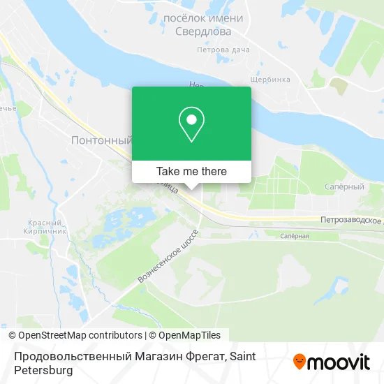 Продовольственный Магазин Фрегат map
