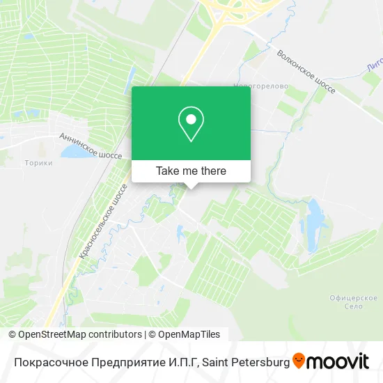 Покрасочное Предприятие И.П.Г map