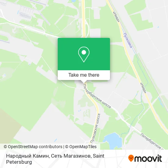 Народный Камин, Сеть Магазинов map