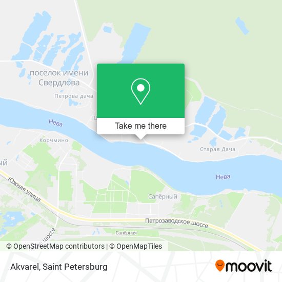 Akvarel map