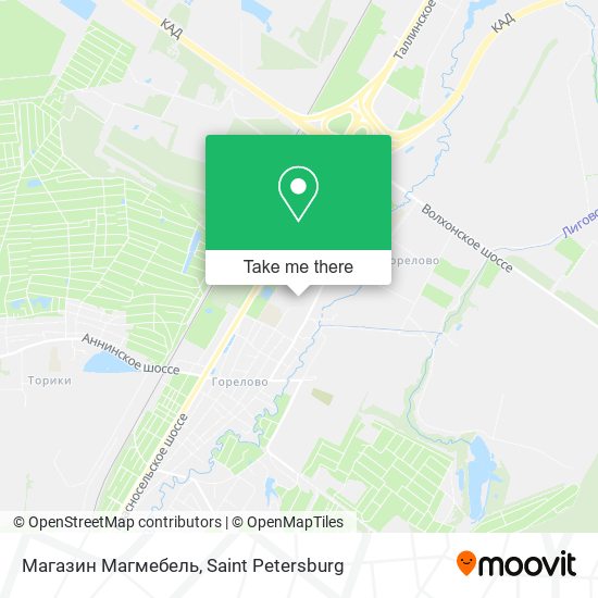 Магазин Магмебель map