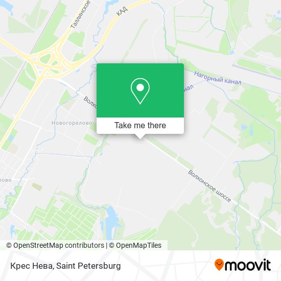 Крес Нева map