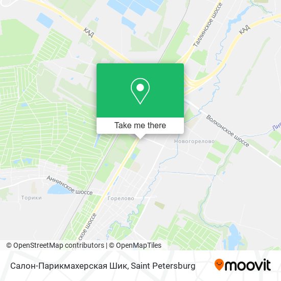 Салон-Парикмахерская Шик map