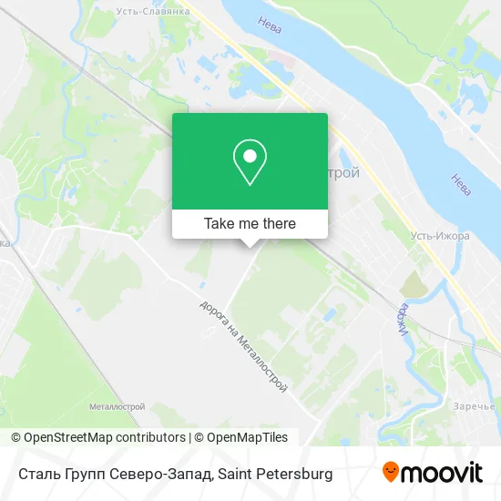 Сталь Групп Северо-Запад map