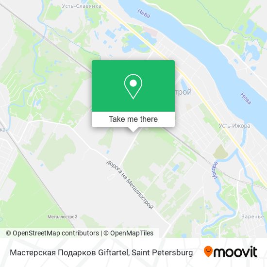 Мастерская Подарков Giftartel map