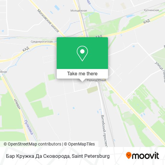 Бар Кружка Да Сковорода map