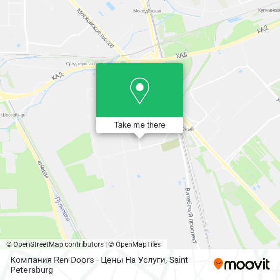 Компания Ren-Doors - Цены На Услуги map