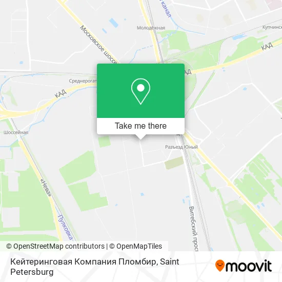 Кейтеринговая Компания Пломбир map