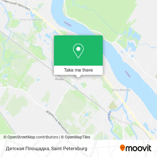 Детская Площадка map