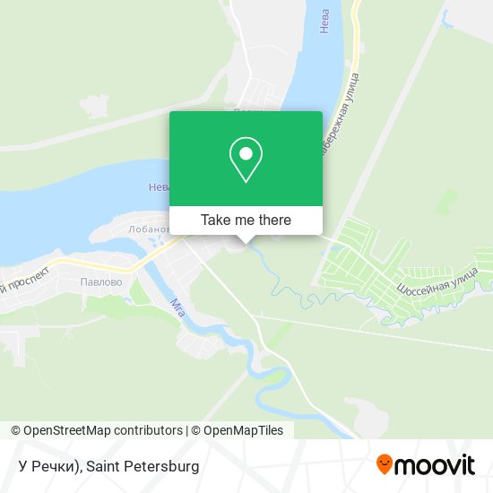 У Речки) map