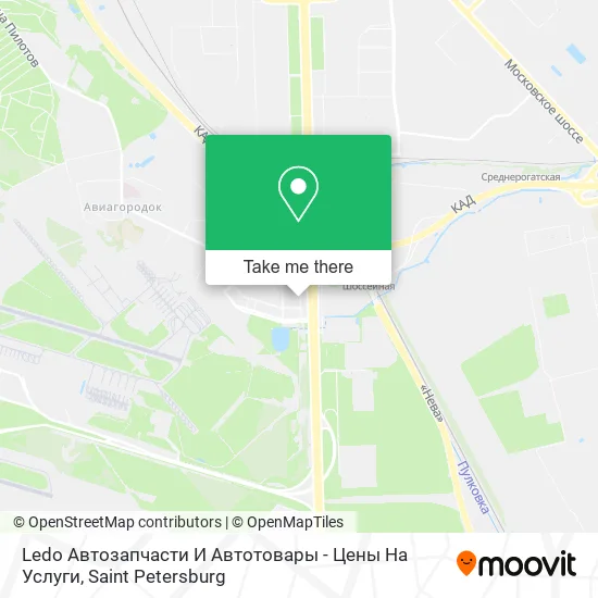 Ledo Автозапчасти И Автотовары - Цены На Услуги map