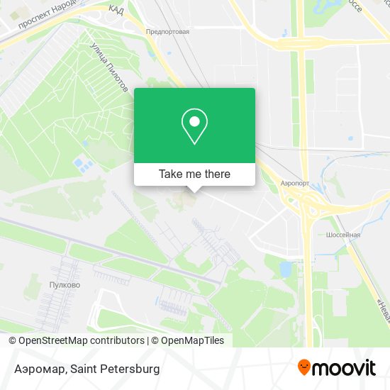 Аэромар map
