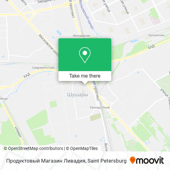 Продуктовый Магазин Ливадия map