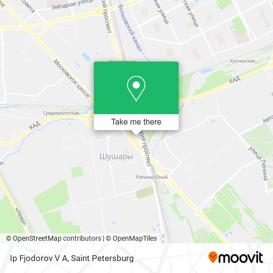 Ip Fjodorov V A map