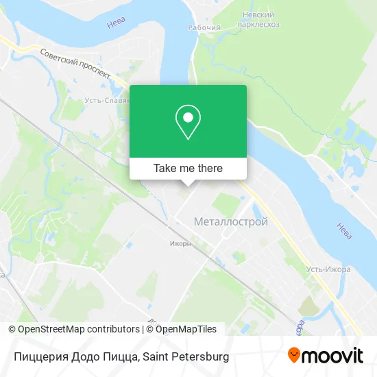 Пиццерия Додо Пицца map