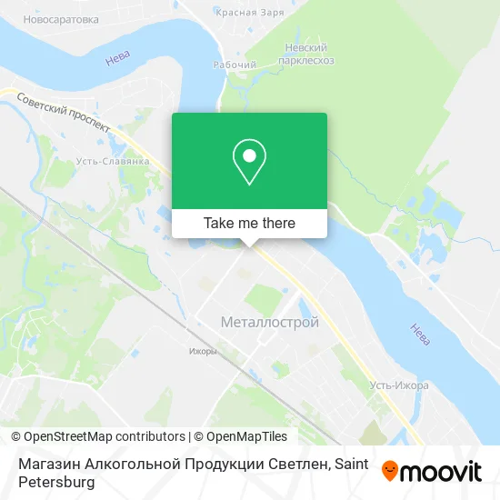 Магазин Алкогольной Продукции Светлен map