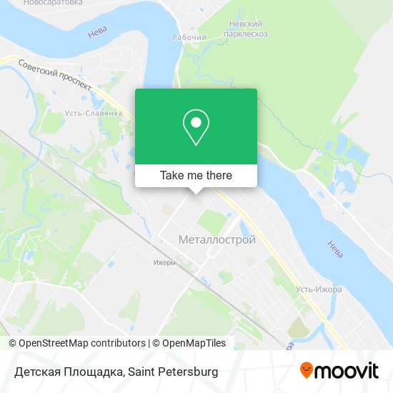 Детская Площадка map