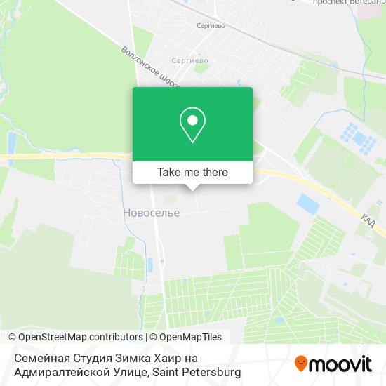 Семейная Студия Зимка Хаир на Адмиралтейской Улице map