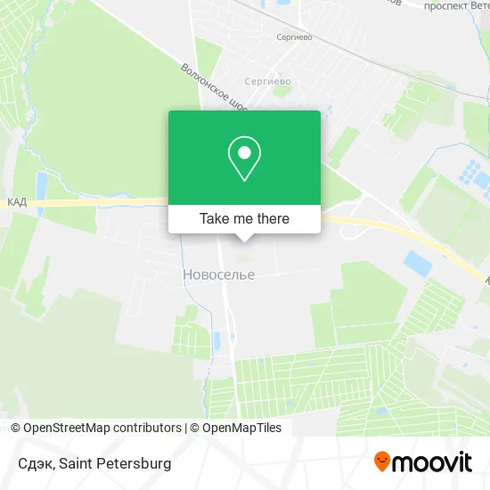 Сдэк map