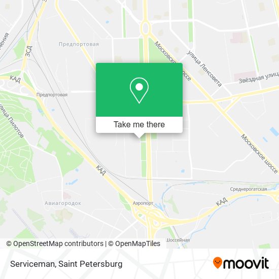 Serviceman map
