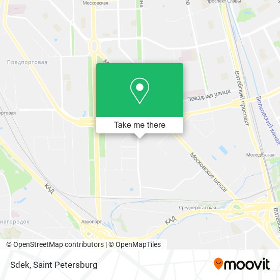 Sdek map