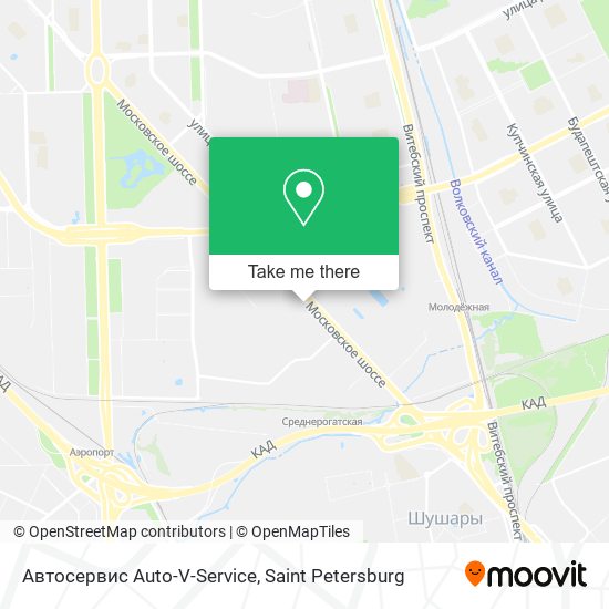 Автосервис Auto-V-Service map