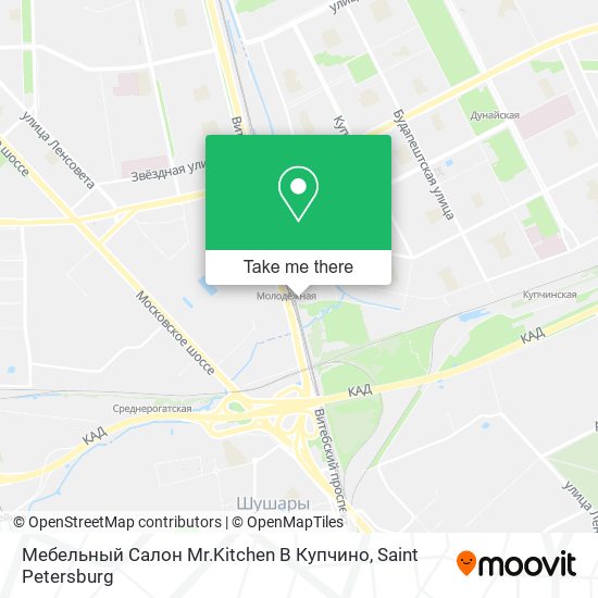 Мебельный Салон Mr.Kitchen В Купчино map