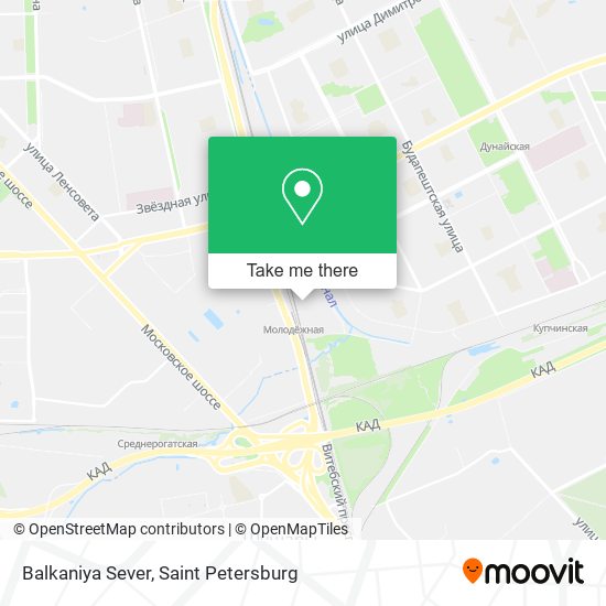 Balkaniya Sever map
