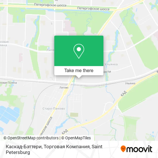 Каскад-Бэттери, Торговая Компания map