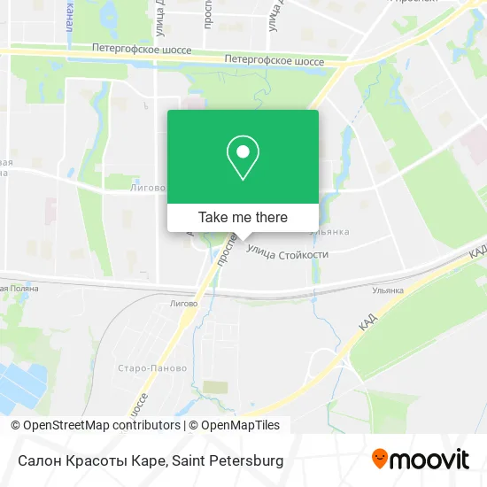 Салон Красоты Каре map