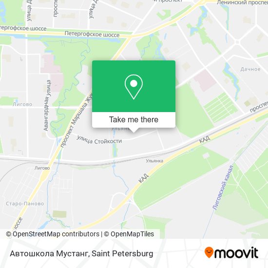 Автошкола Мустанг map