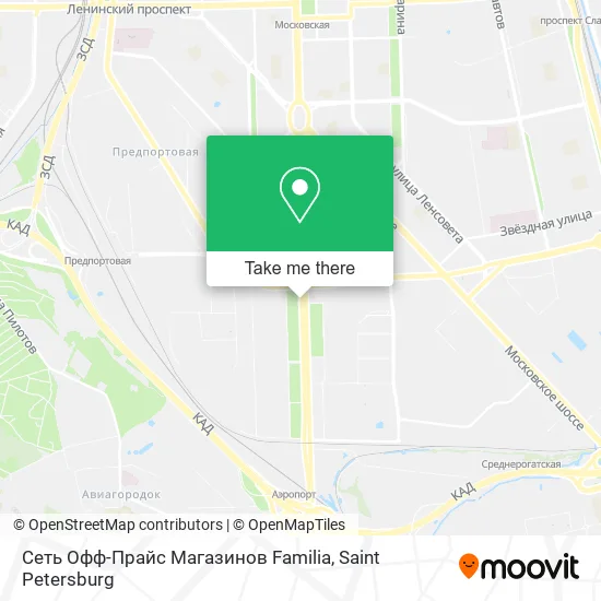 Сеть Офф-Прайс Магазинов Familia map