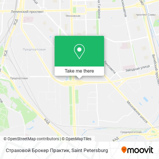 Страховой Брокер Практик map