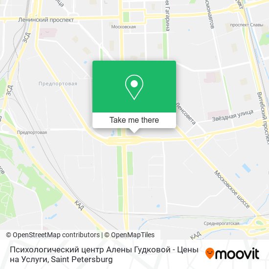 Психологический центр Алены Гудковой - Цены на Услуги map