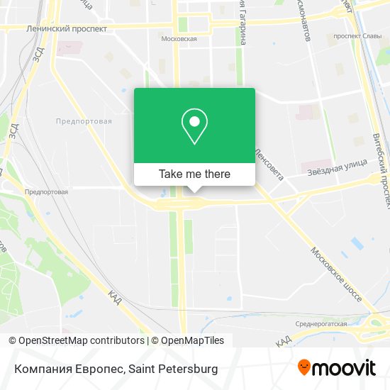 Компания Европес map