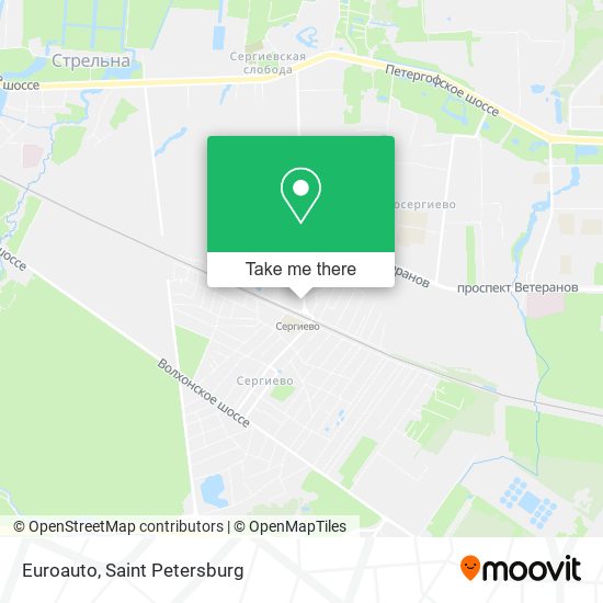 Euroauto map