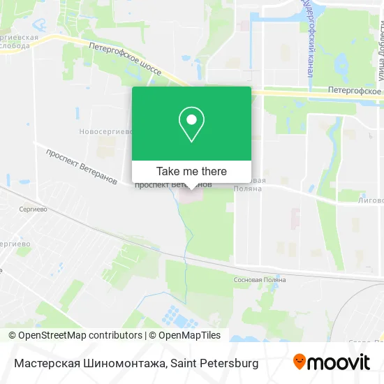 Мастерская Шиномонтажа map