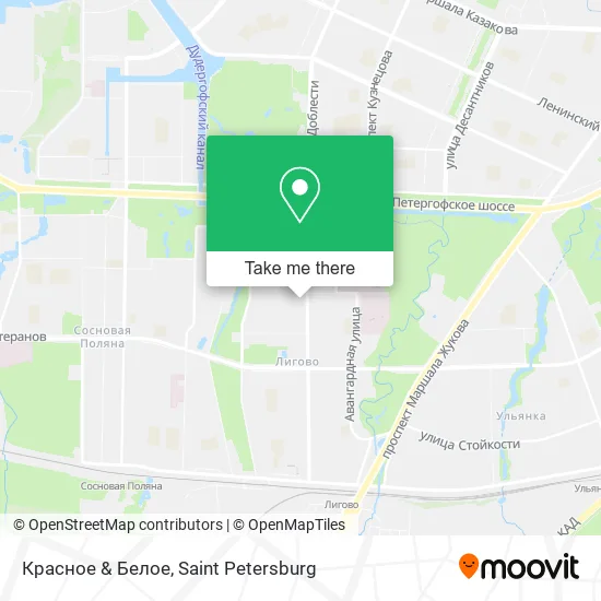 Красное & Белое map