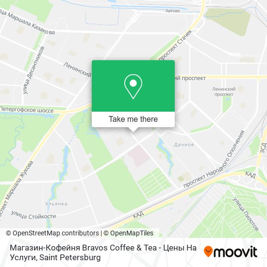 Магазин-Кофейня Bravos Coffee & Tea - Цены На Услуги map