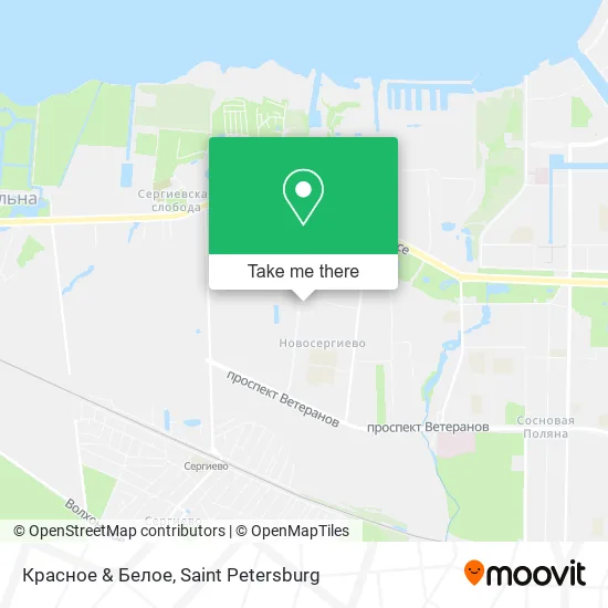 Красное & Белое map