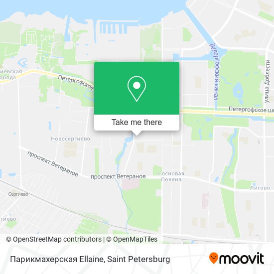Парикмахерская Ellaine map