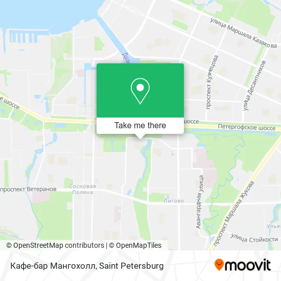 Кафе-бар Мангохолл map