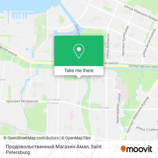 Продовольственный Магазин Амал map