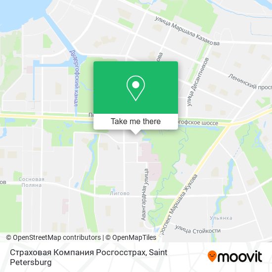 Страховая Компания Росгосстрах map
