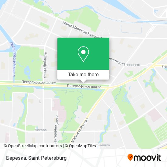 Березка map